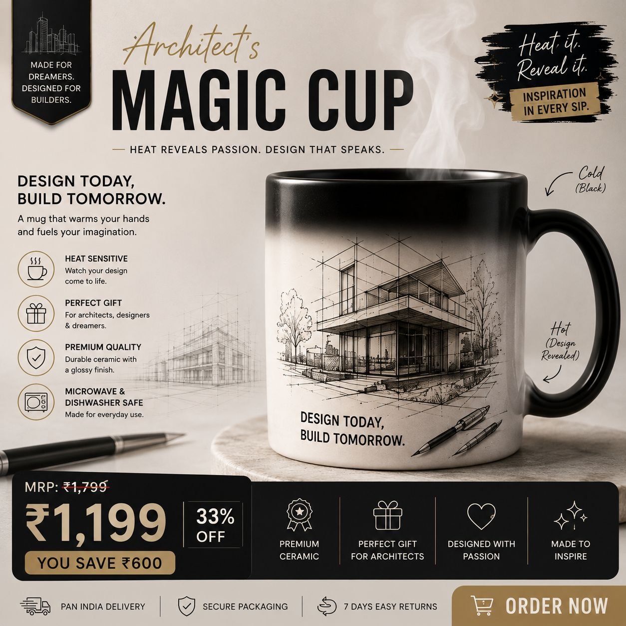 Architect's Magic Mug